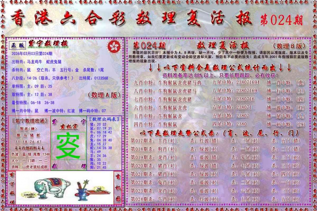 024期数理复活报[图]