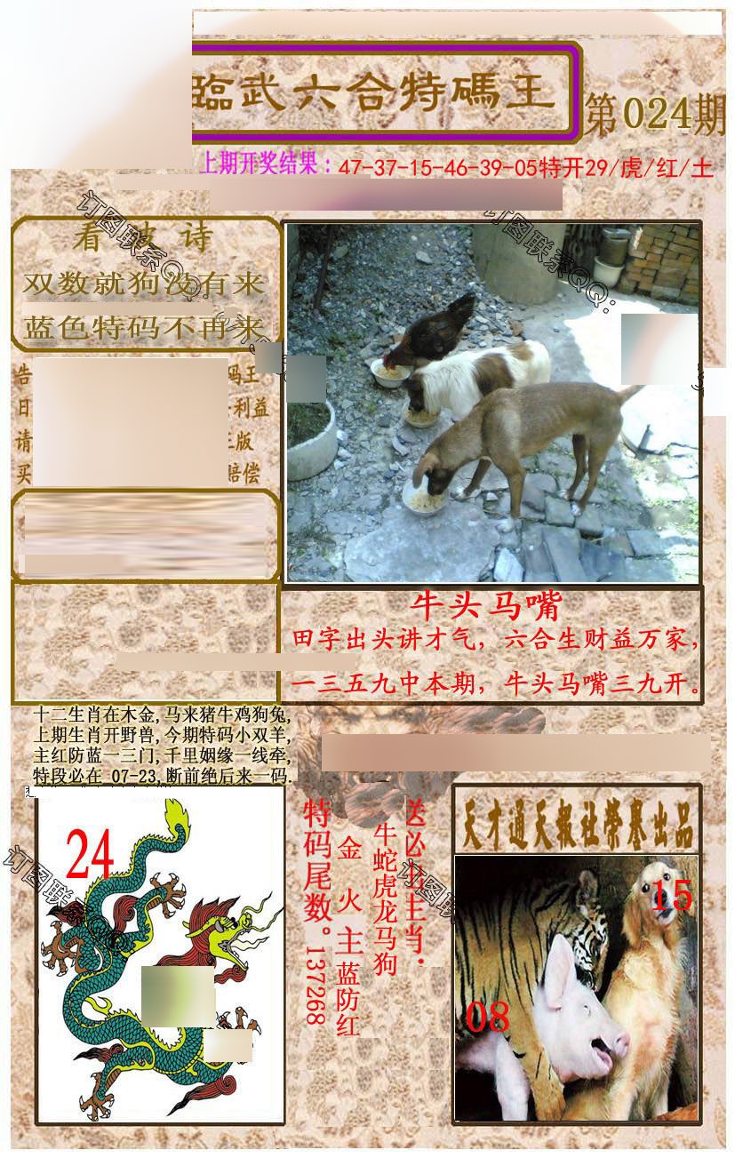 024期临武六合特码王[图]