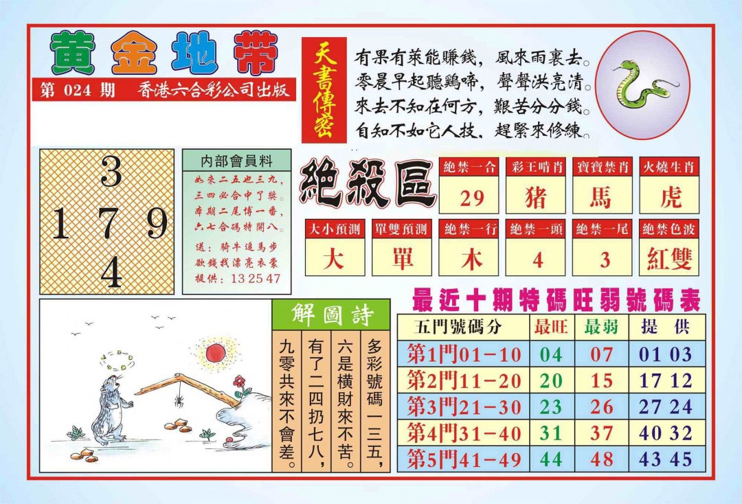024期香港黄金地带(新图)[图]