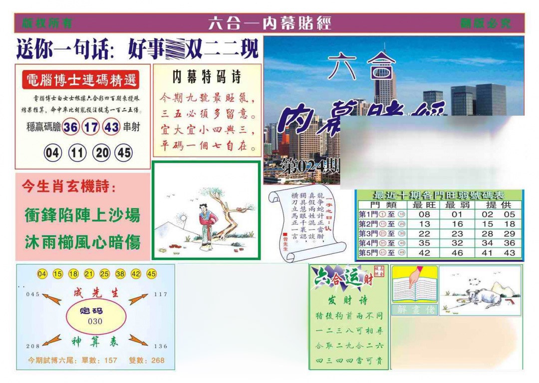 024期内幕赌经[图]