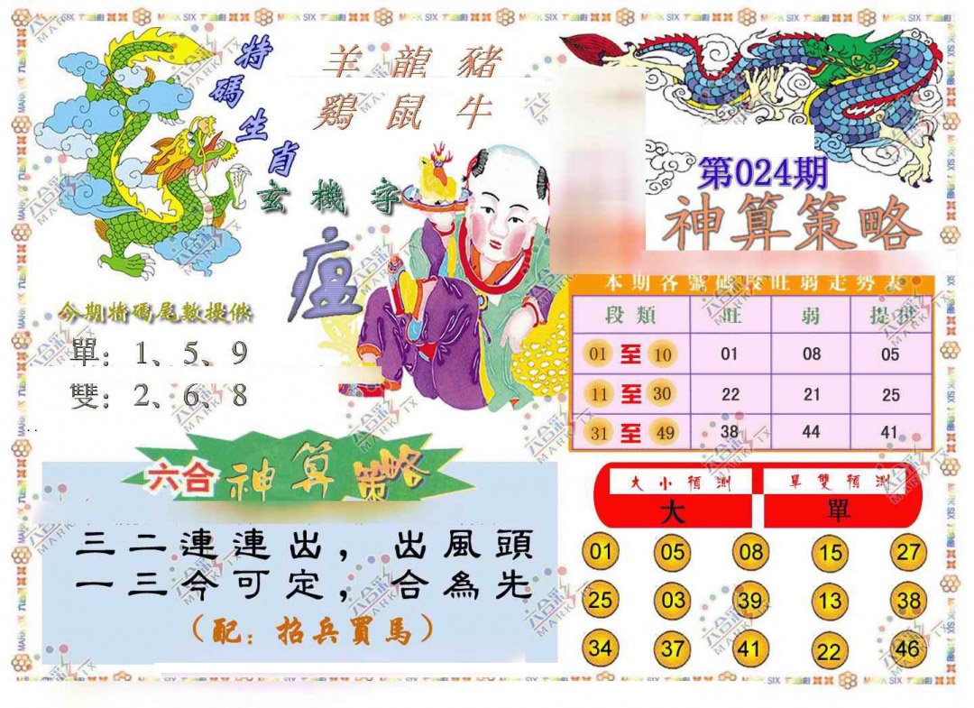024期神算策略[图]
