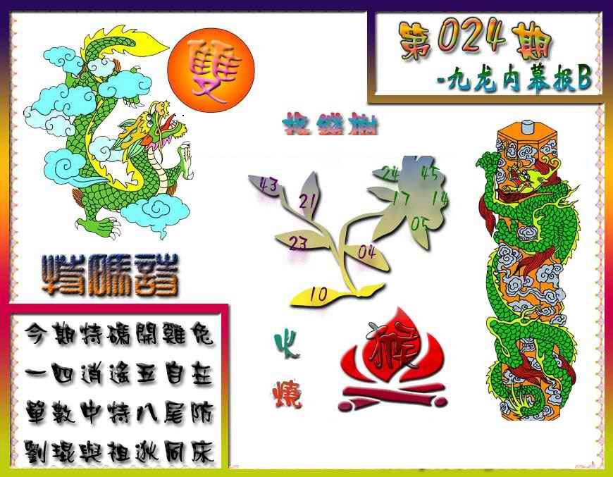 024期九龙内幕特肖图a[图]
