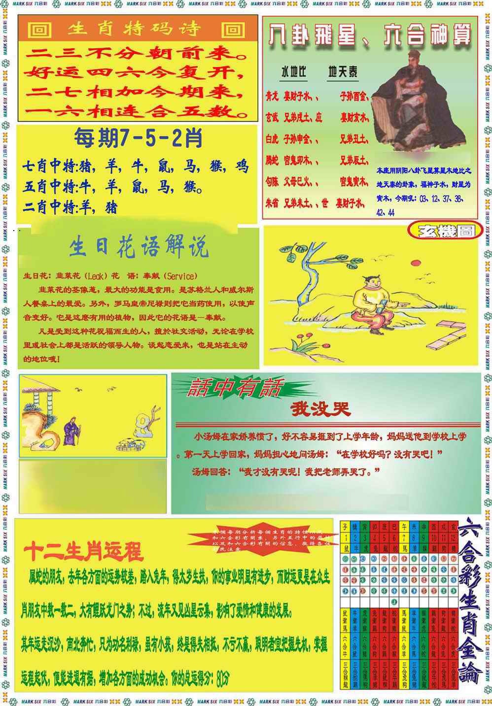 024期马经B(新图推荐)[图]