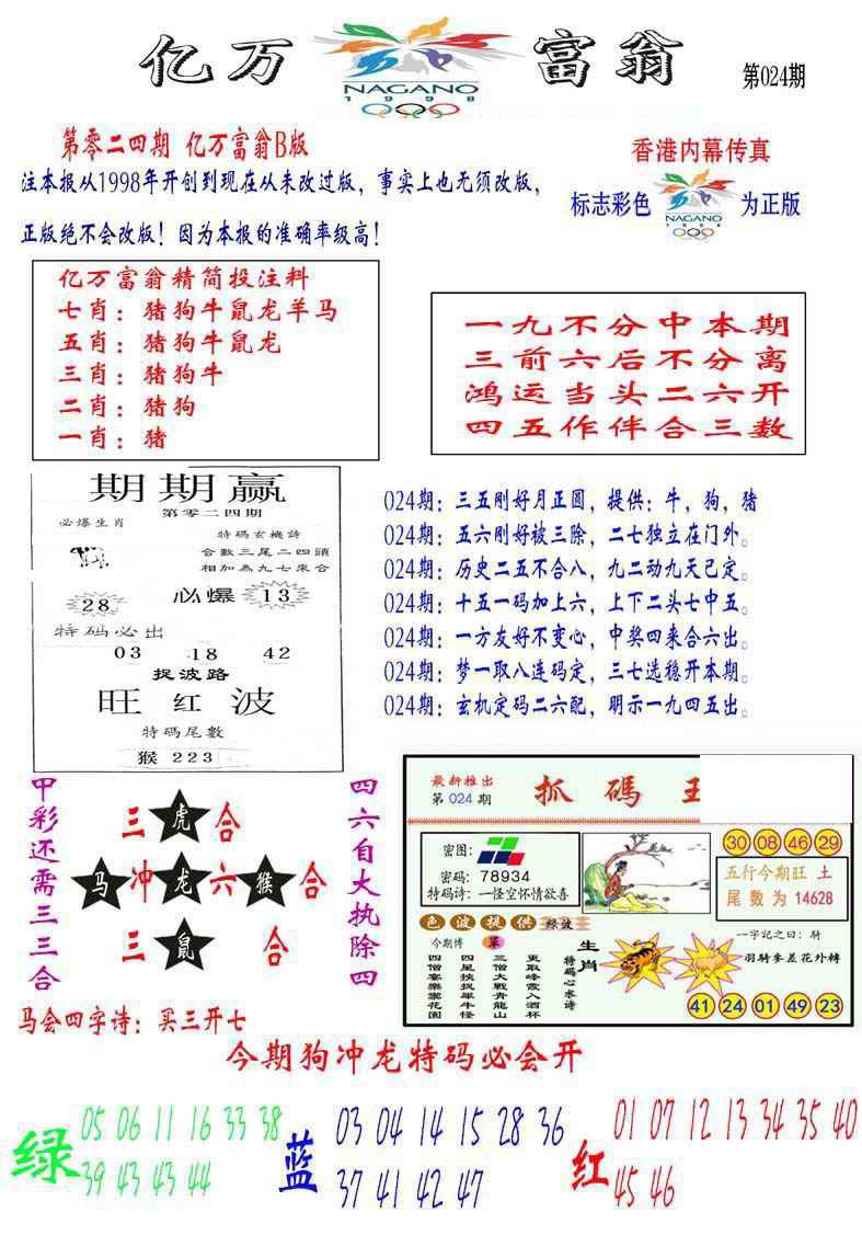 024期亿万富翁B[图]