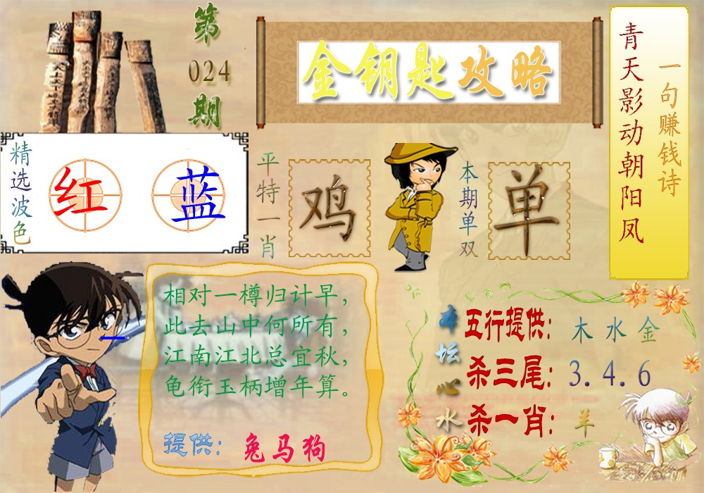 024期金钥匙攻略[图]